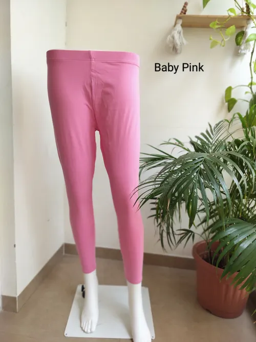 Ankle length Legging - Baby Pink